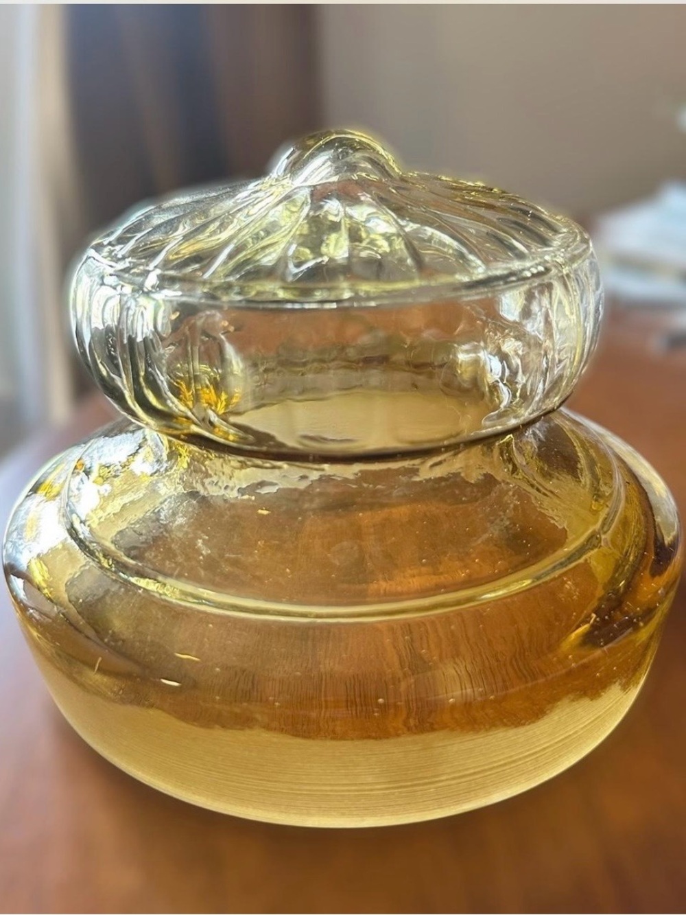Yellow Takahashi glass replacement lid